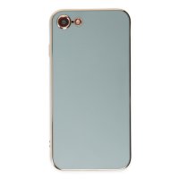 Newface iPhone 8 Kılıf Volet Silikon - Açık Yeşil