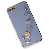 Newface iPhone 8 Plus Kılıf Esila Silikon - Gri