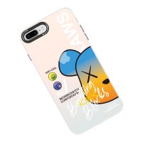 Newface iPhone 8 Plus Kılıf Estoril Desenli Kapak - Estoril - 6