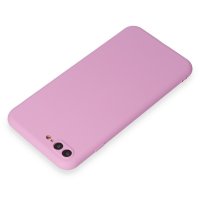Newface iPhone 8 Plus Kılıf First Silikon - Açık Mor