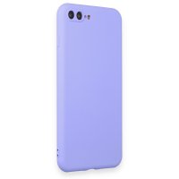 Newface iPhone 8 Plus Kılıf First Silikon - Lila
