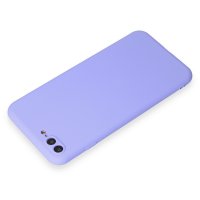 Newface iPhone 8 Plus Kılıf First Silikon - Lila