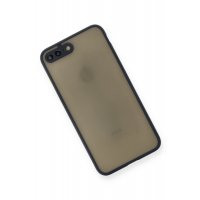 Newface iPhone 8 Plus Kılıf Montreal Silikon Kapak - Lacivert