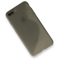 Newface iPhone 8 Plus Kılıf S Silikon - Gri