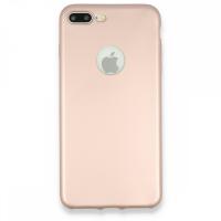 Newface iPhone 8 Plus Kılıf Premium Rubber Silikon - Rose Gold