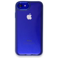 Newface iPhone SE 2020 Kılıf Dora Kapak - Mavi