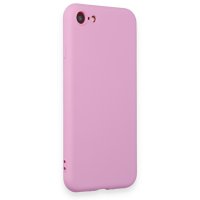 Newface iPhone SE 2020 Kılıf First Silikon - Açık Mor