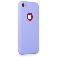 Newface iPhone SE 2020 Kılıf First Silikon - Lila