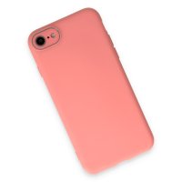 Newface iPhone SE 2020 Kılıf Lansman Glass Kapak - Pembe