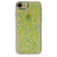 Newface iPhone SE 2020 Kılıf Neon Light Silikon - Yeşil