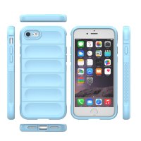 Newface iPhone SE 2020 Kılıf Optimum Silikon - Sky Blue