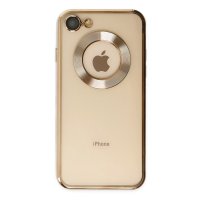 Newface iPhone SE 2020 Kılıf Slot Silikon - Gold