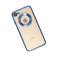 Newface iPhone SE 2020 Kılıf Slot Silikon - Mavi