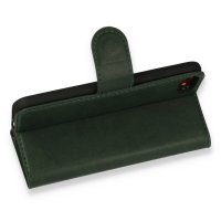 Newface iPhone SE 2020 Kılıf Trend S Plus Kapaklı Kılıf - Yeşil