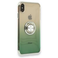 Newface iPhone XS Kılıf Marvel Yüzüklü Silikon - Yeşil