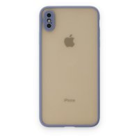 Newface iPhone X Kılıf Montreal Silikon Kapak - Gri