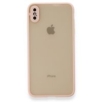 Newface iPhone X Kılıf Montreal Silikon Kapak - Pembe