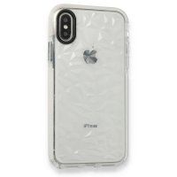 Newface iPhone X Kılıf Salda Silikon - Beyaz