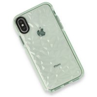 Newface iPhone XS Kılıf Salda Silikon - Yeşil