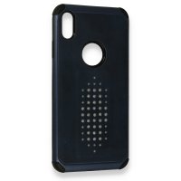 Newface iPhone X Kılıf Trow Silikon Kapak - Lacivert