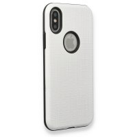Newface iPhone XS Kılıf YouYou Silikon Kapak - Beyaz