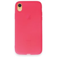 Newface iPhone XR Kılıf First Silikon - Pembe