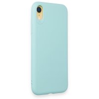 Newface iPhone XR Kılıf First Silikon - Turkuaz