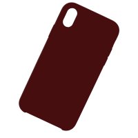 Newface iPhone XR Kılıf Lansman Legant Silikon - Bordo