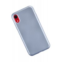 Newface iPhone XR Kılıf Nano içi Kadife  Silikon - Sky Blue