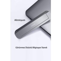 Newface LC 344 Ayarlanabilir Laptop Telefon Tutucu - Gümüş