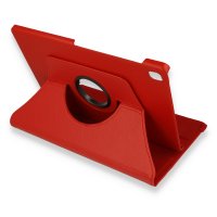 Newface Lenovo M10 FHD Plus X606F Kılıf 360 Tablet Deri  Kılıf - Kırmızı