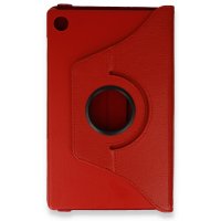 Newface Lenovo M10 HD X306F Kılıf 360 Tablet Deri  Kılıf - Kırmızı