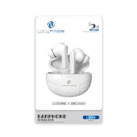 Newface LS-19 Aktif Gürültü Engelleyici Özellikli Bluetooth 5.4 Kablosuz Airpods Kulaklık - Beyaz