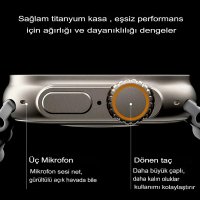 Newface M8 Ultra Mini Akıllı Saat - Siyah