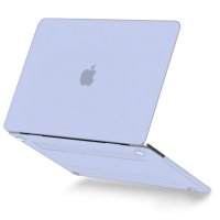 Newface Macbook Pro 13 2021 Macbook Buzlu Kapak - Lila