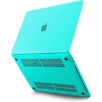 Newface Macbook Pro 16.2 2021 Macbook Buzlu Kapak - Yeşil