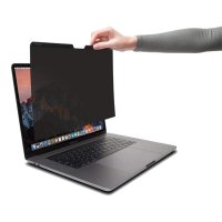 Newface Macbook Pro 13 2021 Macbook Manyetik Hayalet Ekran Koruyucu - Siyah