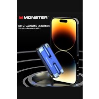 Newface Monster XKT08 Bluetooth Kulaklık - Kırmızı