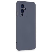 Newface One Plus 9 Kılıf Nano içi Kadife Silikon - Gri