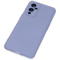 Newface One Plus 9 Kılıf Nano içi Kadife Silikon - Lila