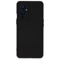 Newface One Plus 9 Kılıf Nano içi Kadife  Silikon - Siyah