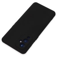 Newface One Plus 9 Kılıf Nano içi Kadife Silikon - Siyah
