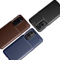 Newface One Plus 9 Pro Kılıf Auto Focus Karbon Kapak - Siyah
