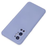 Newface One Plus 9 Pro Kılıf Nano içi Kadife Silikon - Mavi