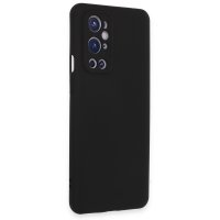 Newface One Plus 9 Pro Kılıf Nano içi Kadife  Silikon - Siyah