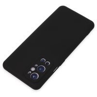 Newface One Plus 9 Pro Kılıf Nano içi Kadife Silikon - Siyah