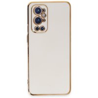 Newface One Plus 9 Pro Kılıf Volet Silikon - Beyaz