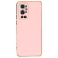 Newface One Plus 9 Pro Kılıf Volet Silikon - Pembe