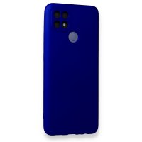 Newface Oppo A15 Kılıf First Silikon - Lacivert