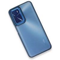 Newface Oppo A16 Kılıf Dora Kapak - Mavi